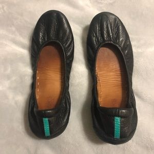 Tieks black flats